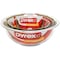 Pyrex Pyrex Smart Essentials 3 pk Glass Clear Mixing Bowl Set 3 pc 6001001 - alternate 2
